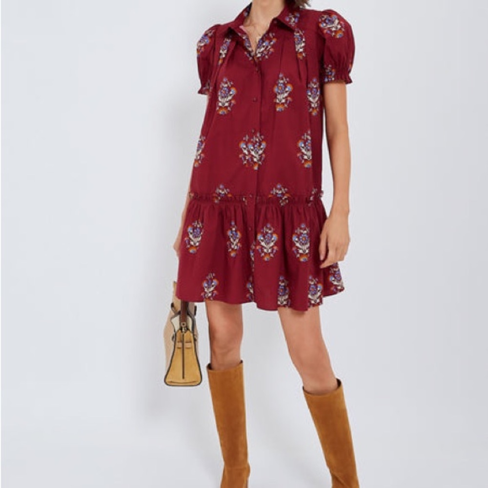 ⚡️HUNTER BELL Mulberry Fleur Drifter Mini Dress Tuckernuck Size Small